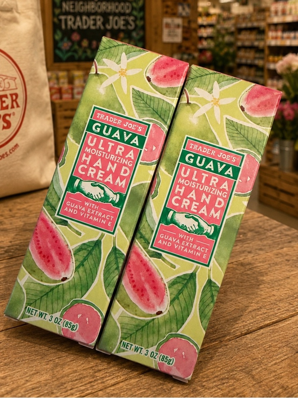 💚LOT(2) - TRADER JOES Guava Ultra Moisturizing Hand Cream